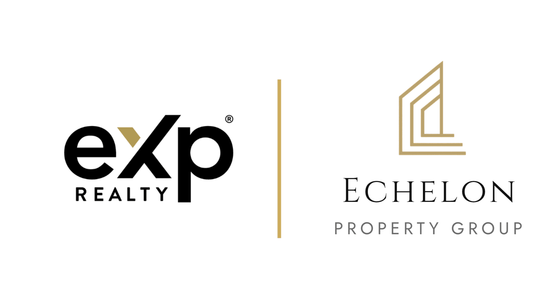 eXp Realty and Echelon Property Group combined brokerage logo