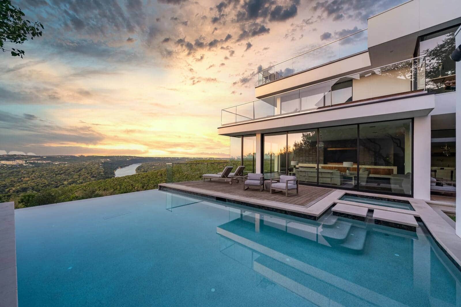 Global luxury real estate marketing collage