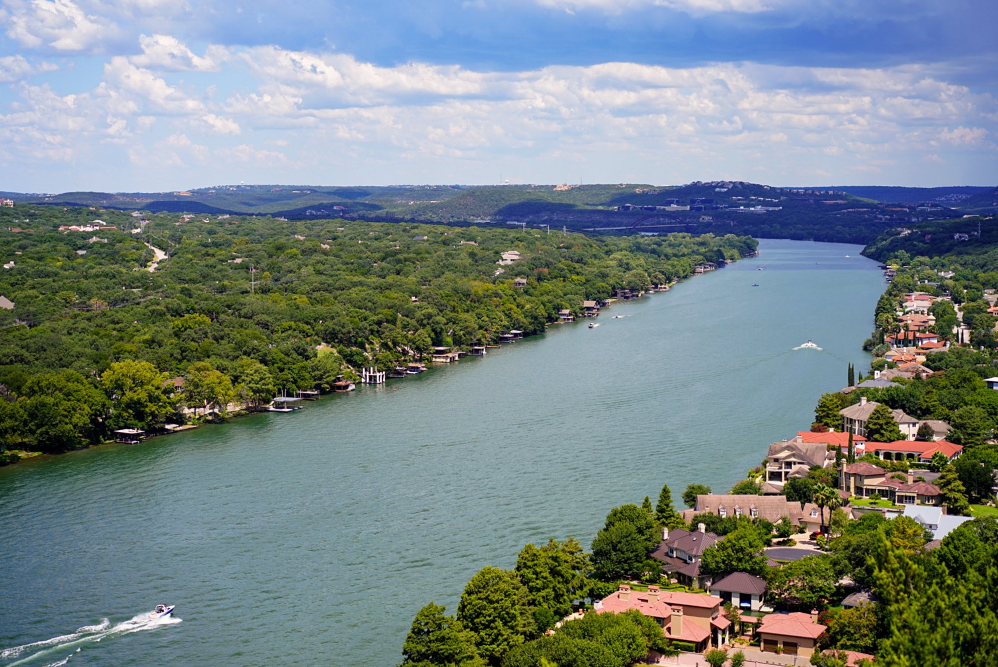 Luxury homes in Lake Austin, Austin